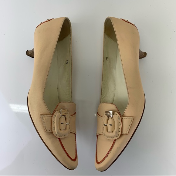 Tods driving shoes kitten pumps 7.5 - Picture 2 of 9